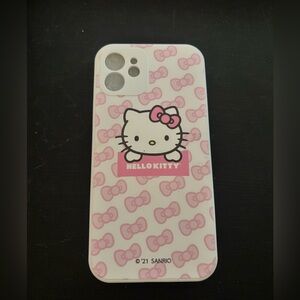 Sanrio Hello Kitty White IPhone 13 Pro Case with Pink Bows